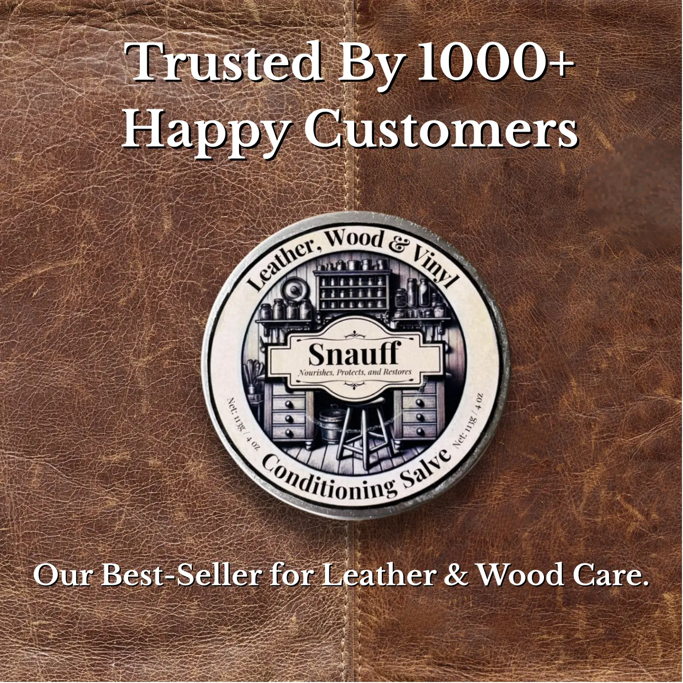 Leather & Wood Furniture Salve