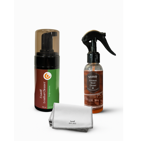 Cleaning Bundle - Leather & Wood Cleaning Kit