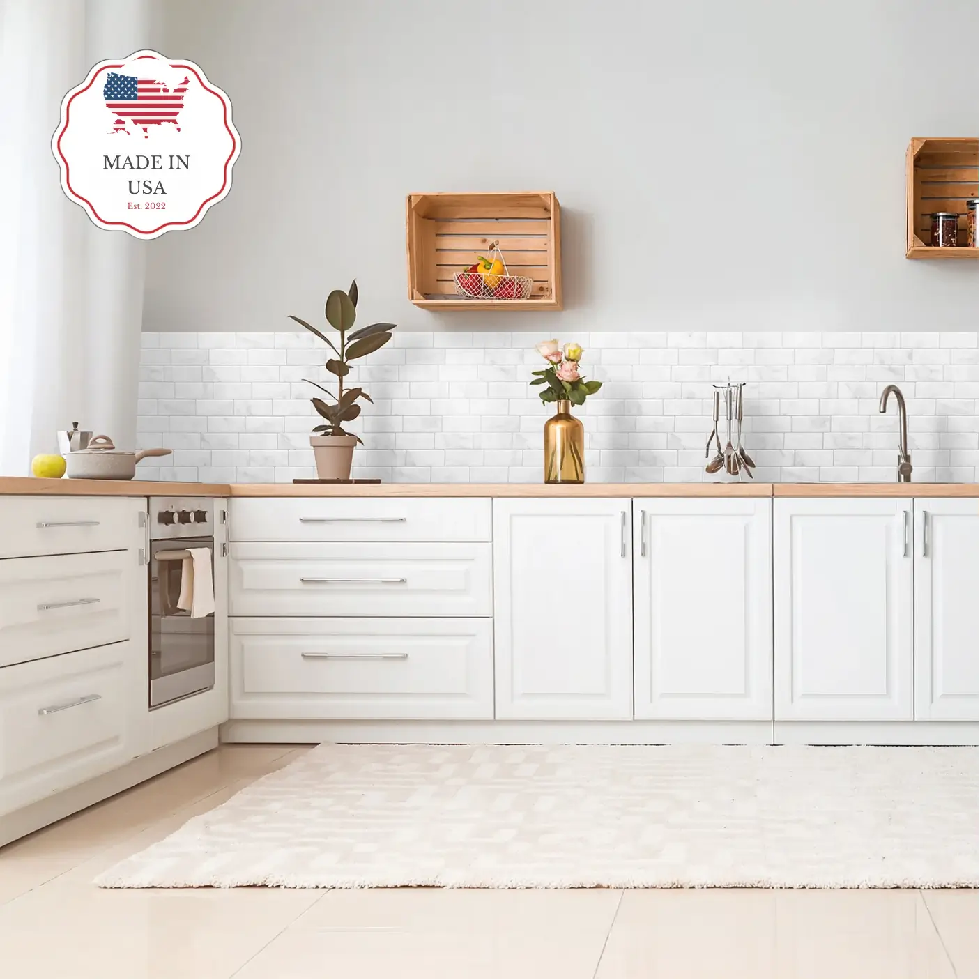 TileLux - Peel & Stick Smart Tiles Rectangle