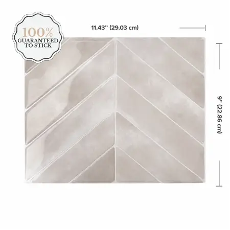 TileLux - Peel & Stick Smart Tiles Chevron