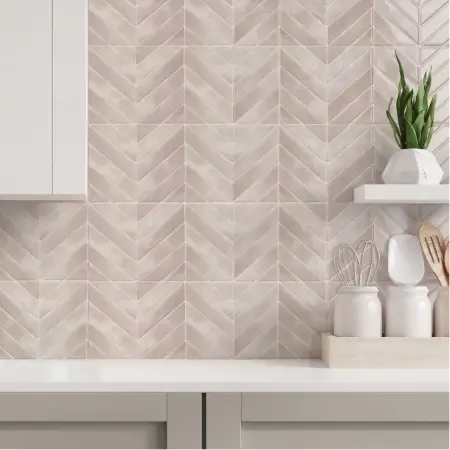 TileLux - Peel & Stick Smart Tiles Chevron