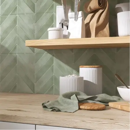 TileLux - Peel & Stick Smart Tiles Chevron