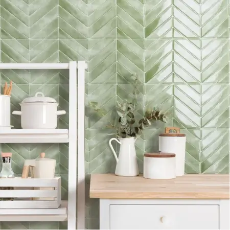 TileLux - Peel & Stick Smart Tiles Chevron