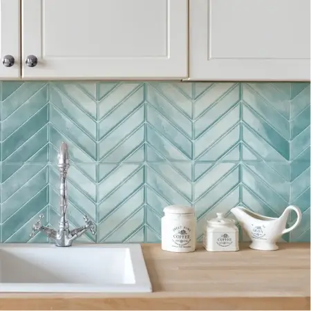 TileLux - Peel & Stick Smart Tiles Chevron
