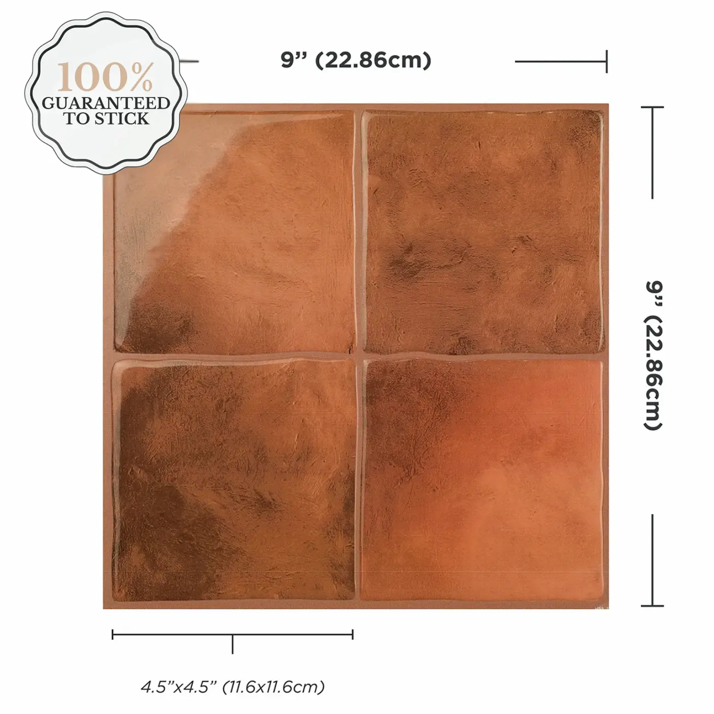 TileLux - Peel & Stick Smart Tiles Square