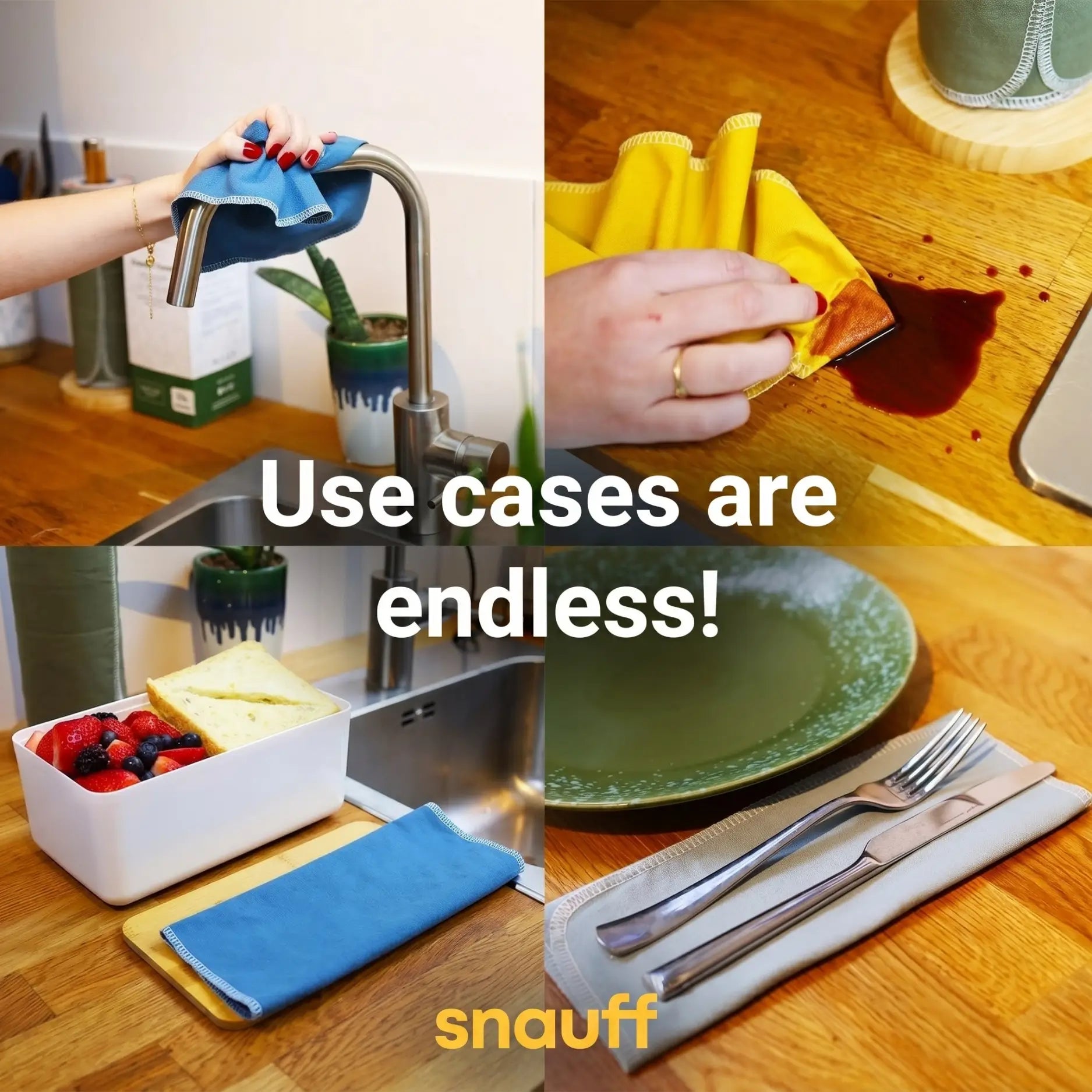 Eco-Friendly Reusable Towels