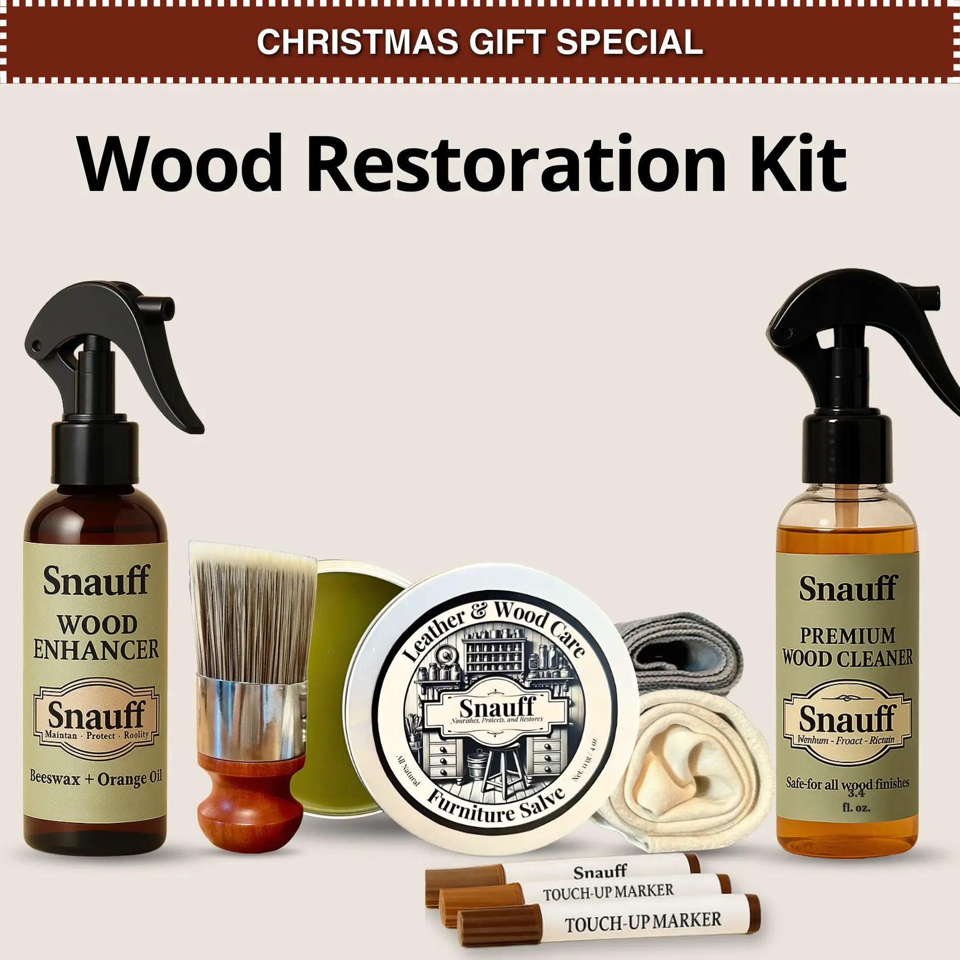 Wood Restoration Kit
