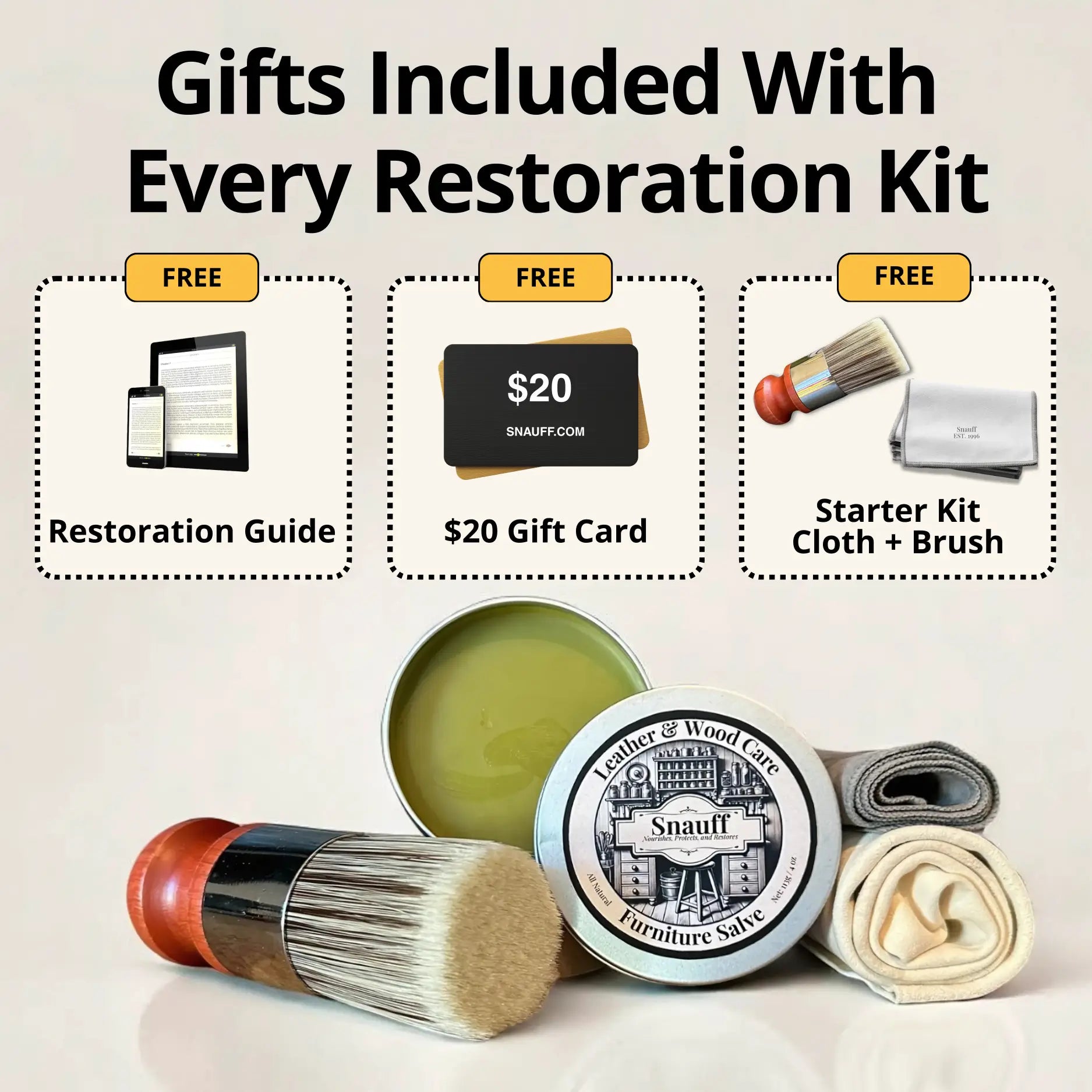 Leather Restoration Kit