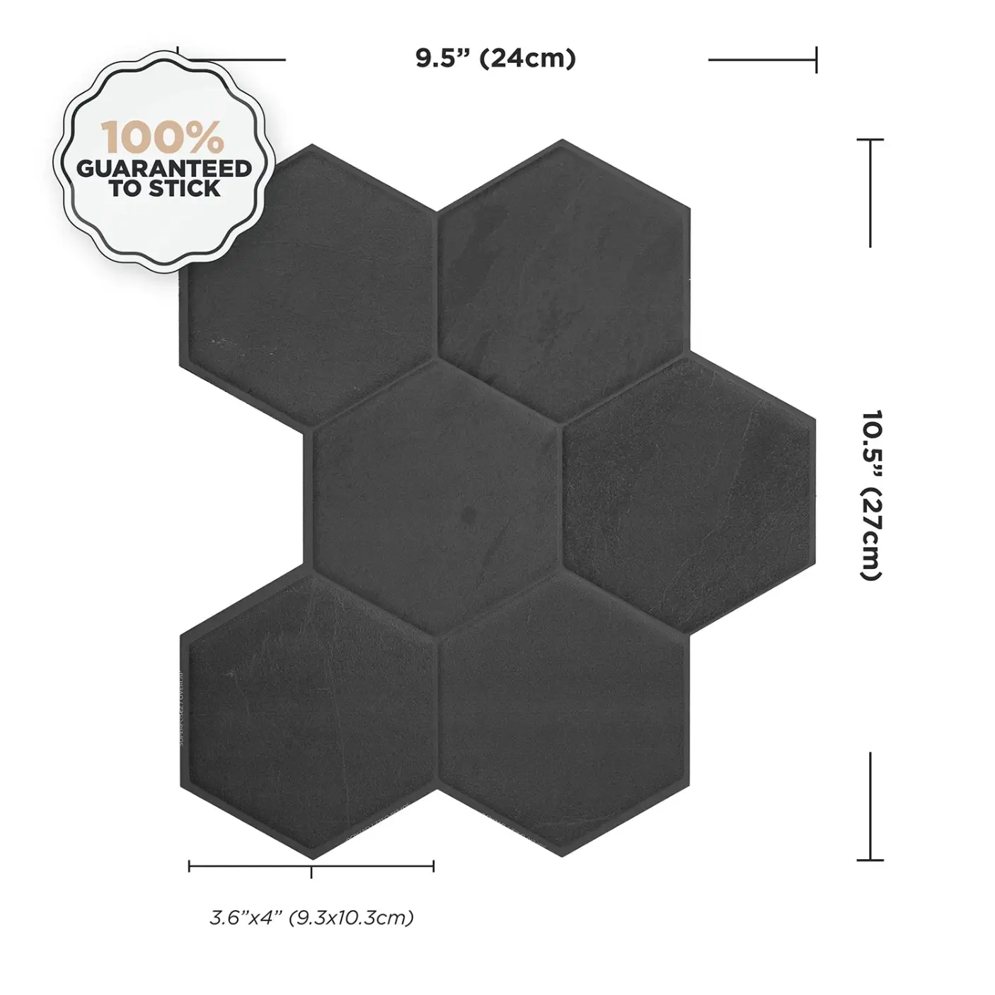 TileLux - Peel & Stick Smart Tiles Hexagon