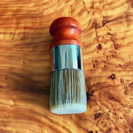Leather & Wood Brush