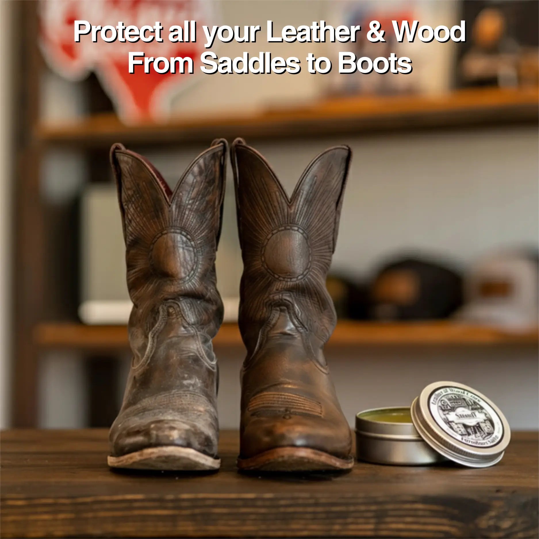 Leather & Wood Furniture Salve