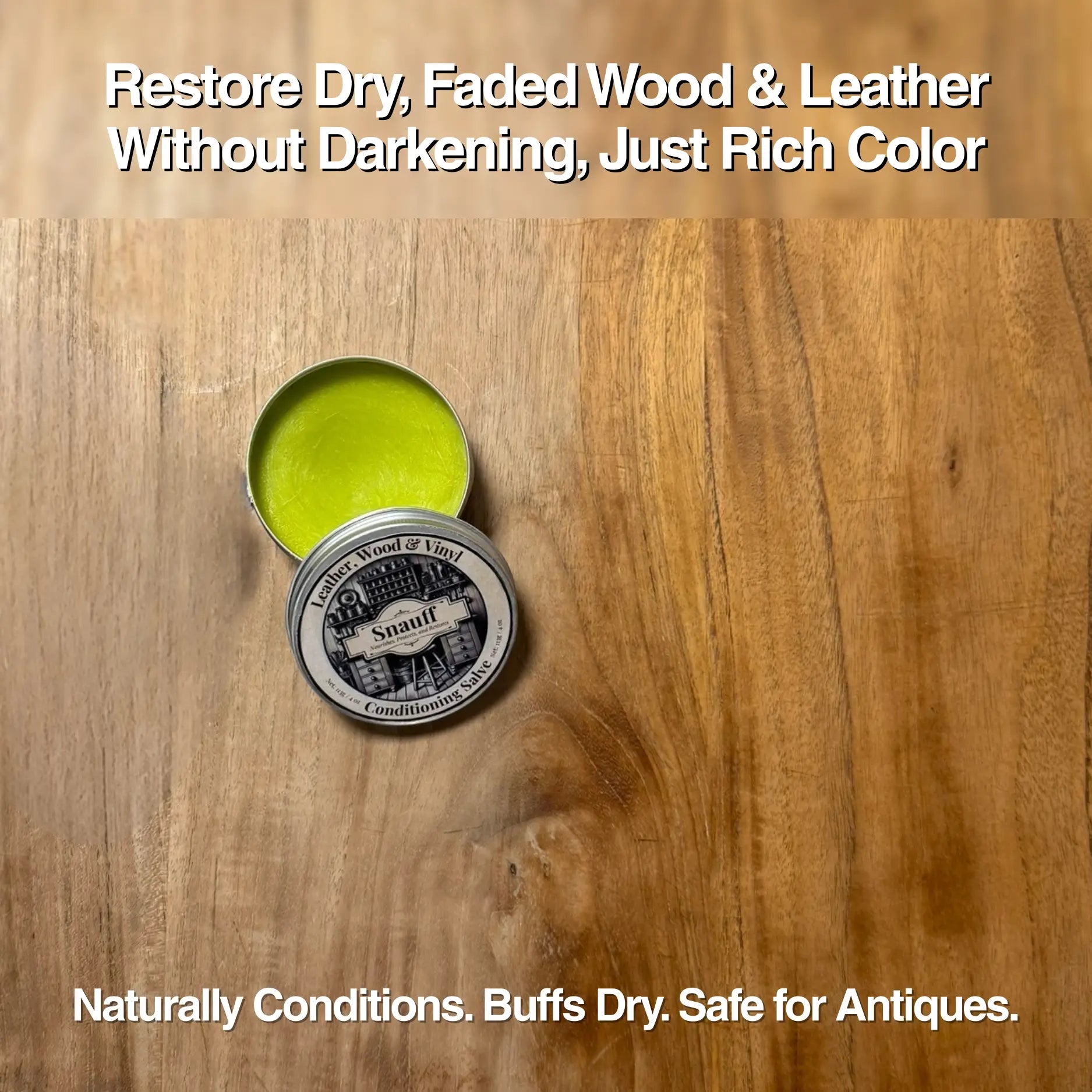 Leather & Wood Furniture Salve