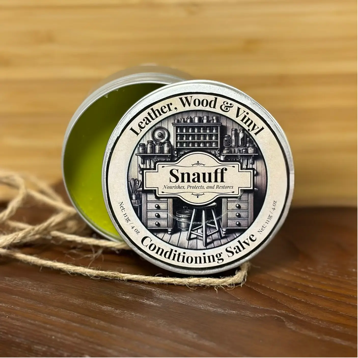 Leather & Wood Furniture Salve