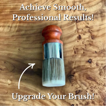 Leather & Wood Brush