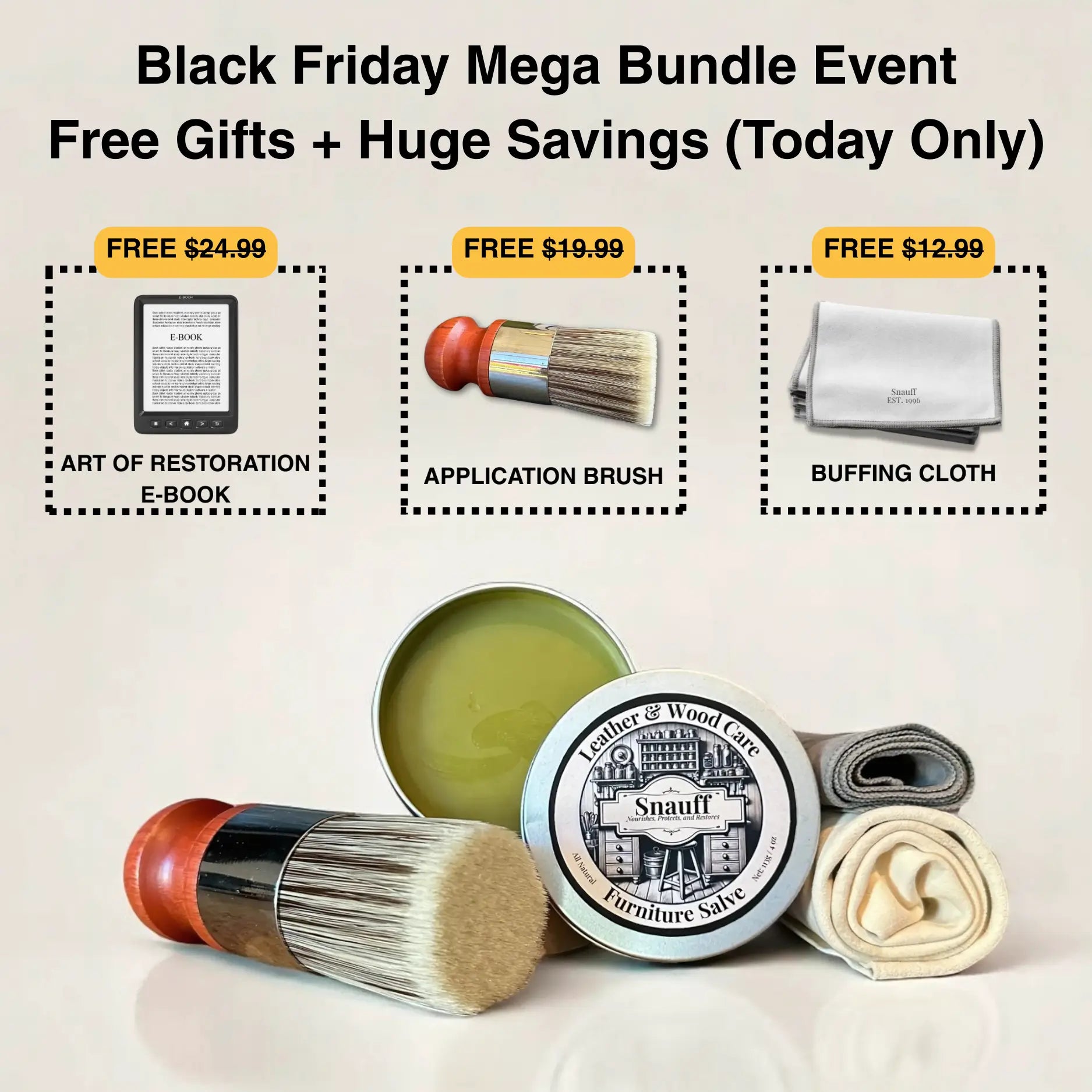 Leather & Wood Salve