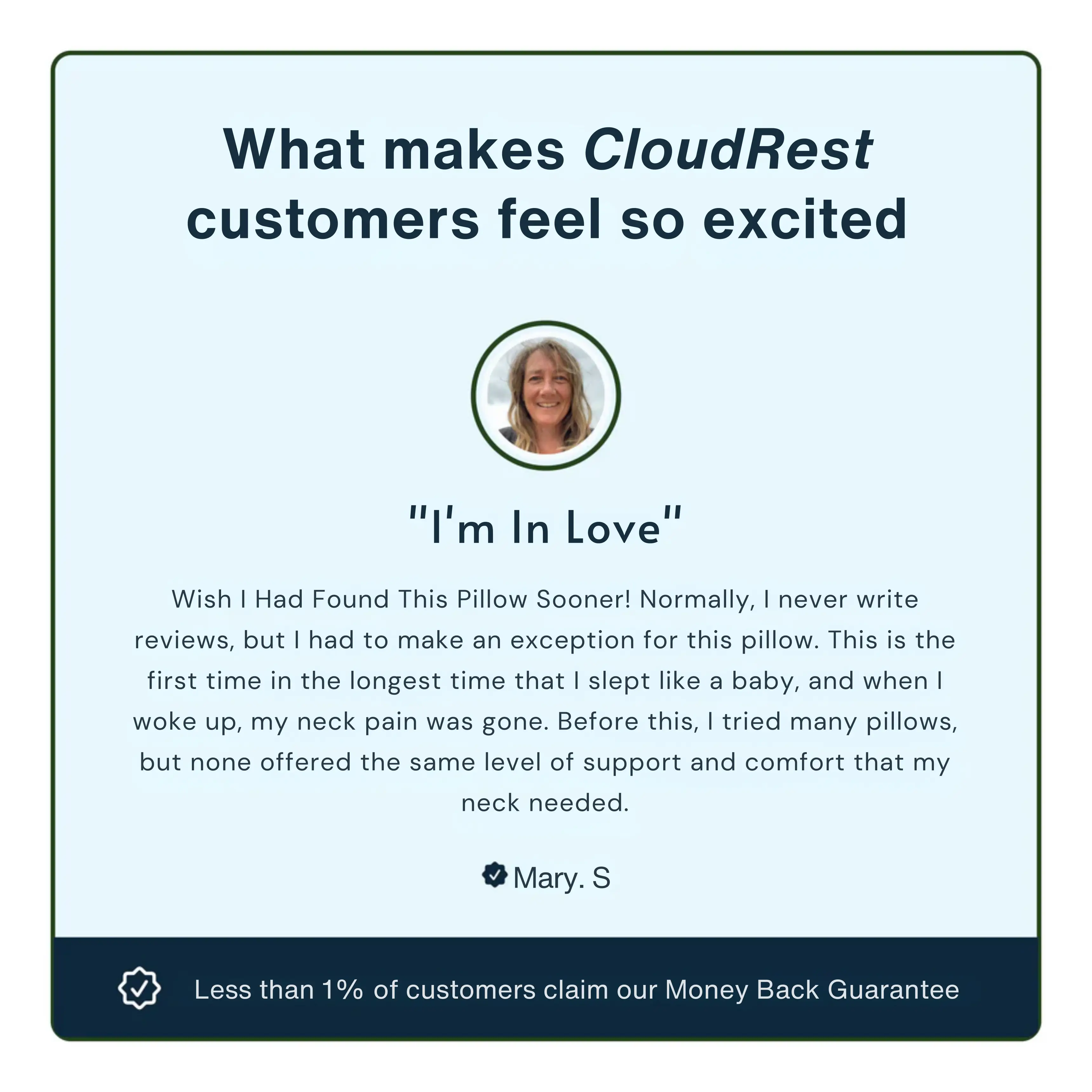 Snauff CloudRest Pillow