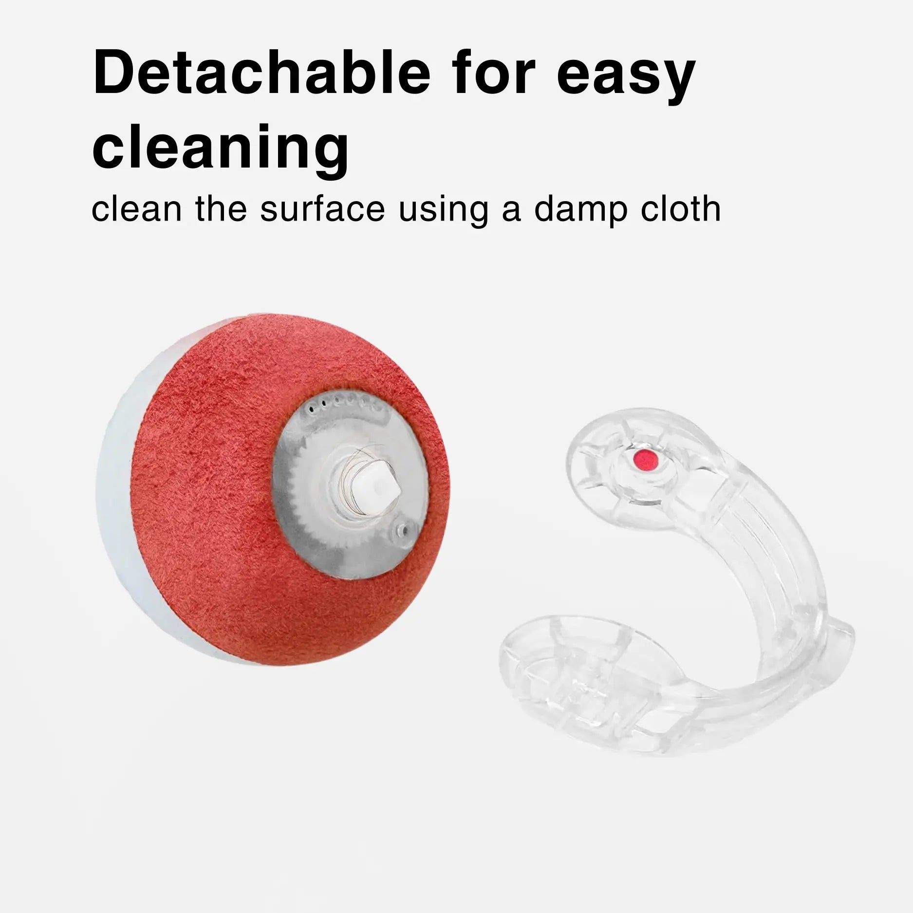 Snauff Plushy Ball Interactive Toy For Cats & Dogs