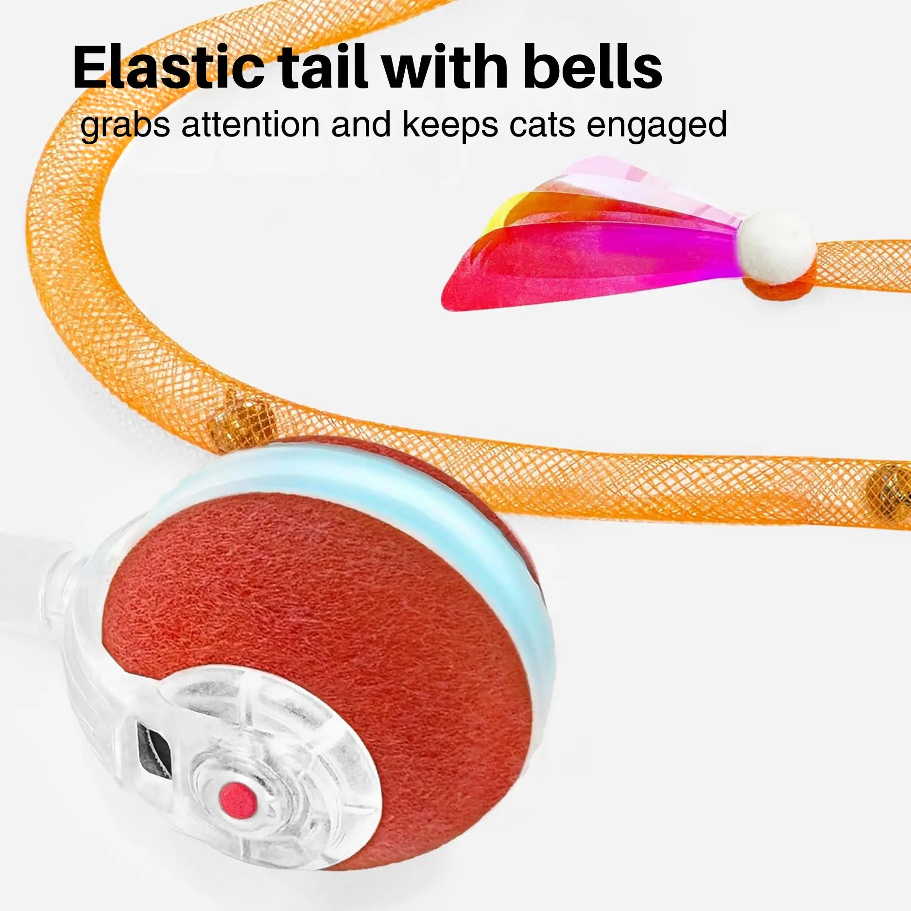 Snauff Plushy Ball Interactive Toy For Cats & Dogs
