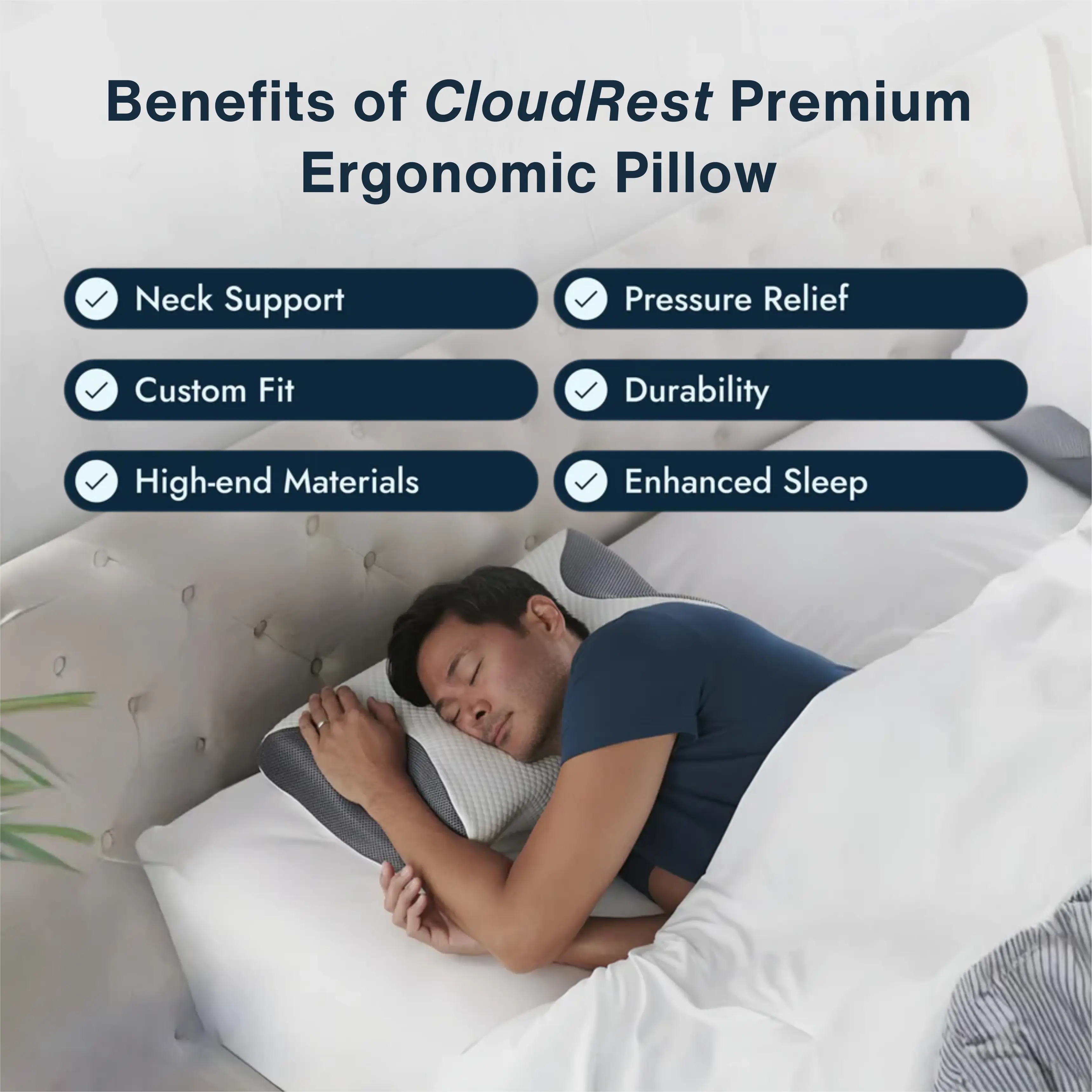 Snauff CloudRest Pillow