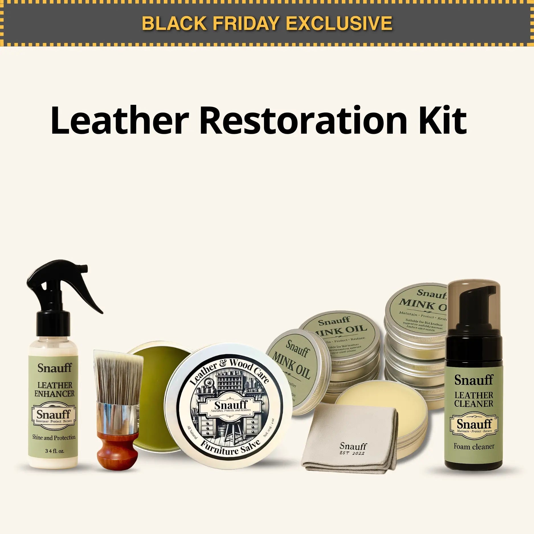 Leather Restoration Kit