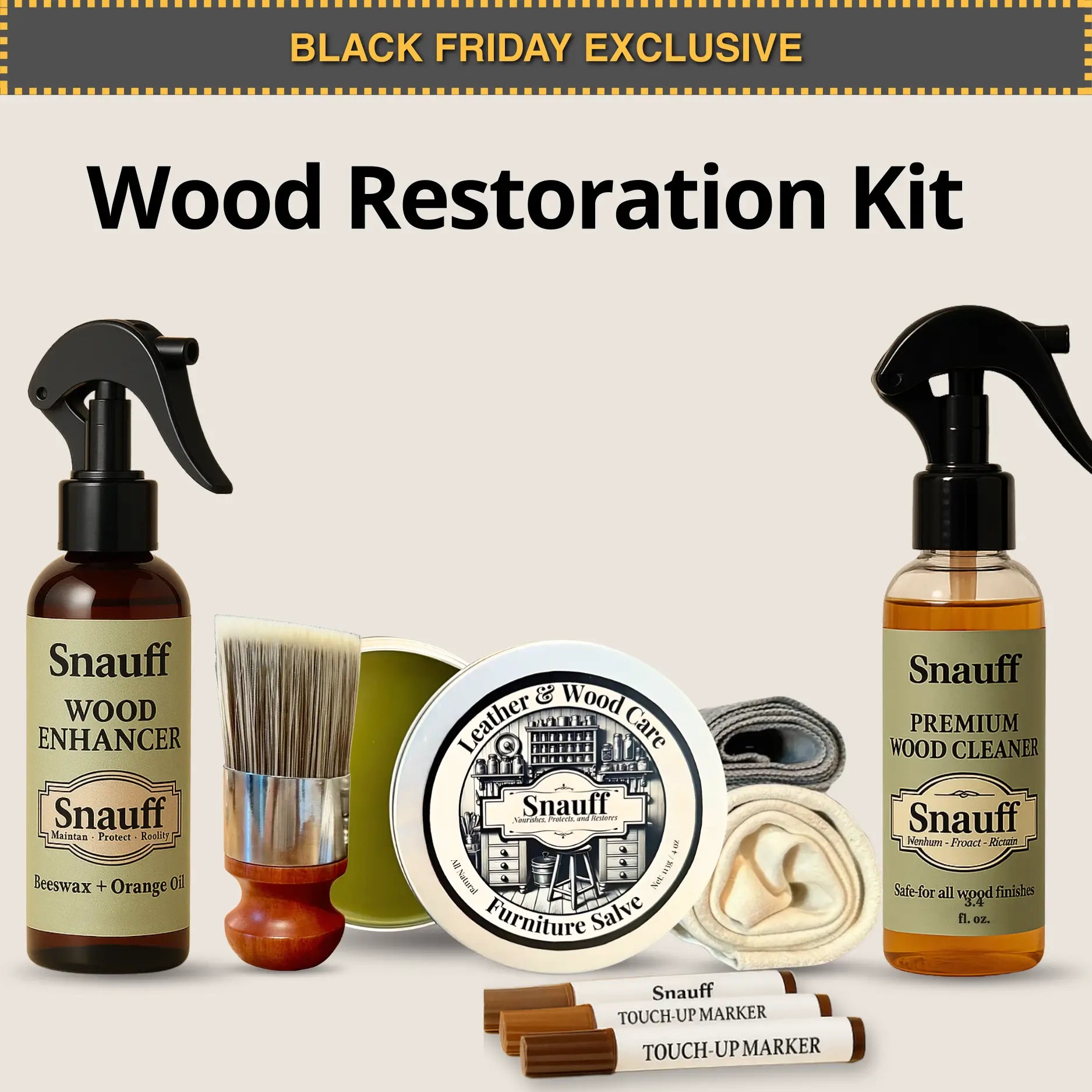 Wood Restoration Kit