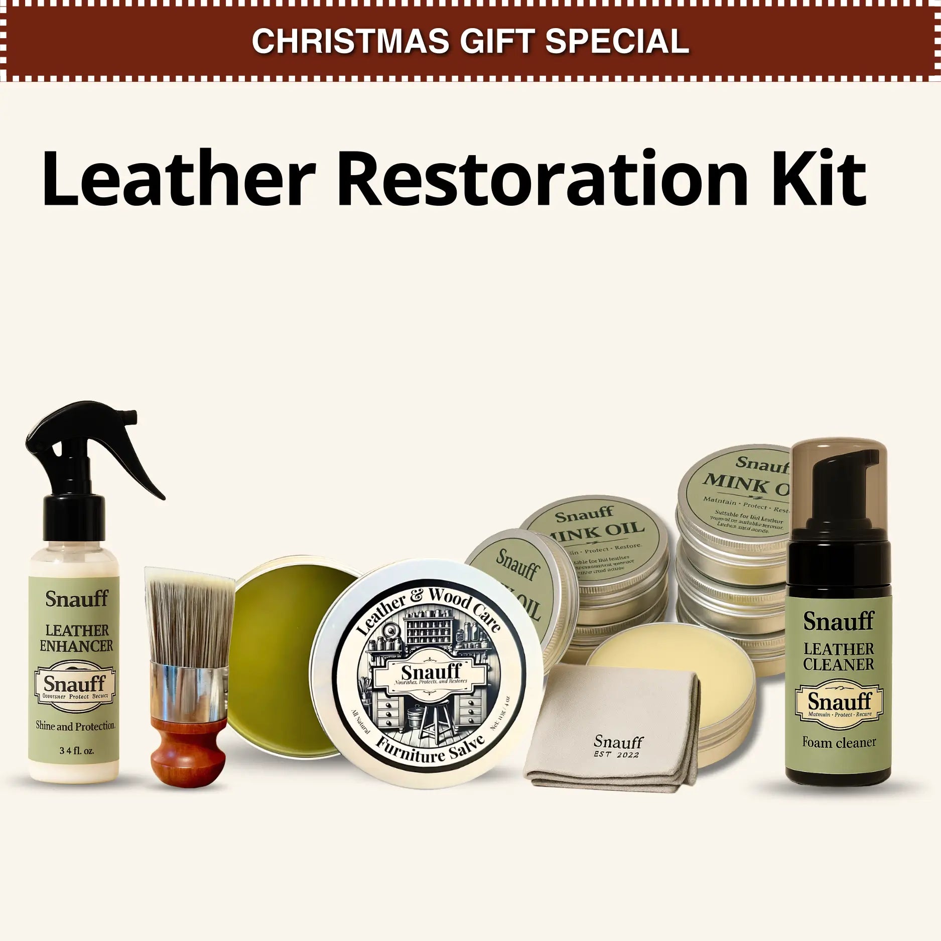 Leather Restoration Kit
