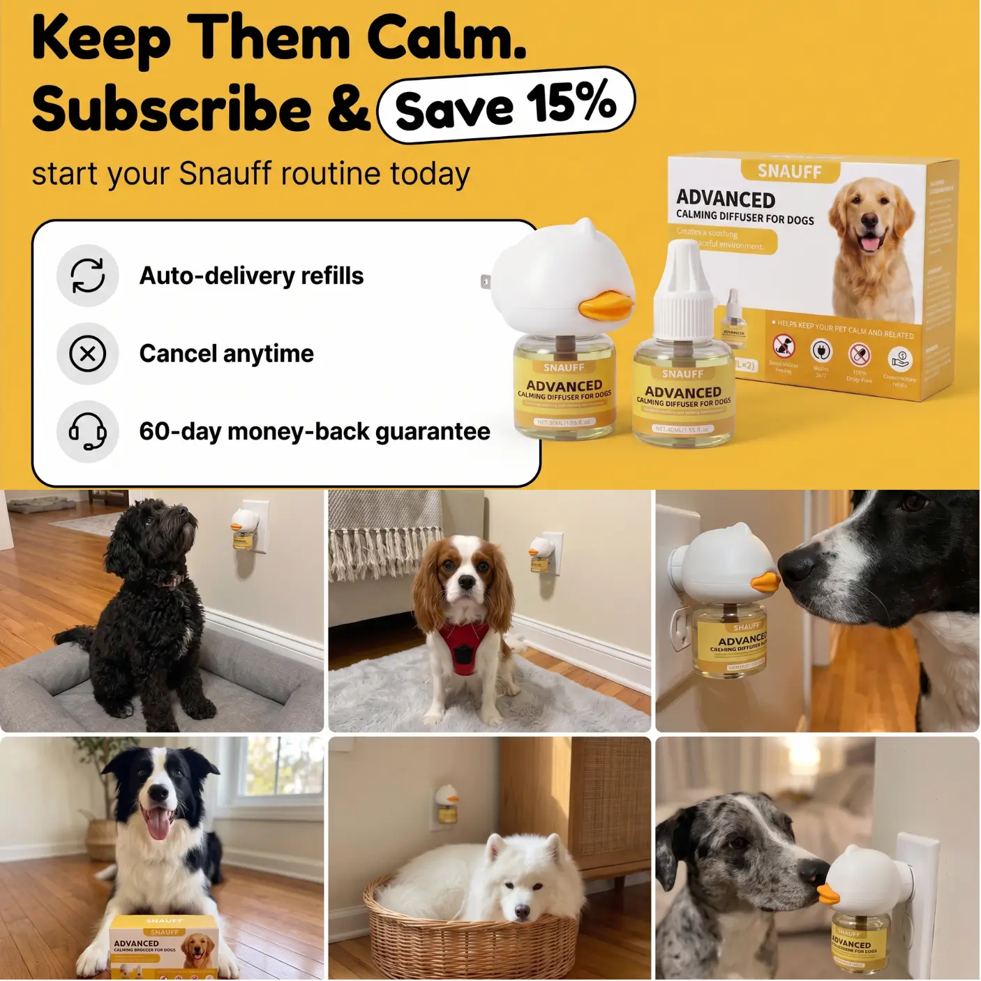 Dogs Calming Diffuser