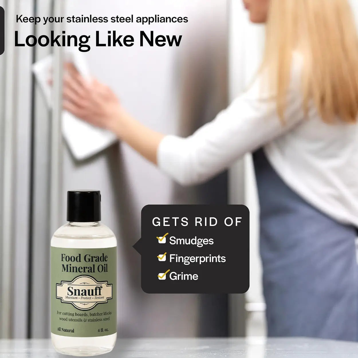Snauff Food Grade Mineral Oil