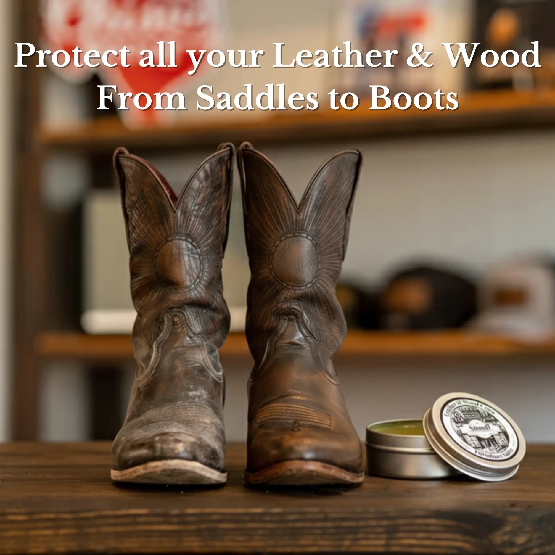 Leather & Wood Furniture Salve